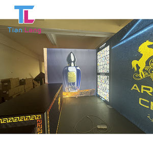 10X10 10X20 Custom Mobile Portable Led Modular <b>Backdrop</b> Equipment Seg Fabric Light Box Expo Exhibition <b>Stand</b> Exhibit Booth - Product Image 1