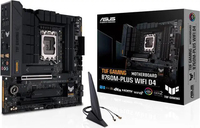 Carte mère TUF GAMING B760M-PLUS WIFI 6 D4 Intel LGA 1700 MATX PCIe 5.0, 2xPCIe 4.0 M.2 Slots, DDR4 pour jeux sur ordinateur de bureau