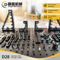 Table de soudage 3D industrielle système D28 avec accessoires, plateforme de soudage flexible pour la soudure de structures en acier et de tôles