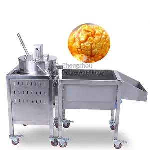 Mais recente China máquina de pipoca/doce comercial pipoca de milho que faz a máquina/bateria operado máquina de pipoca