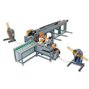 Saifan SF205 Woodworking Electric Automatic Nailless Plywood Box Double Sides Buckle Making Machine