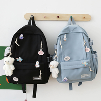Mochilas Escolares Unisex, Mochila Multifuncional para Estudiantes, Mochila de Ocio para el Campus, Logotipo Personalizado, Impermeable para Jóvenes