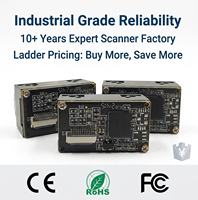 Escáner de Código de Barras Industrial Image M3012F, Lector de Códigos QR 1D/2D, Interfaz USB COM, Sensor CMOS, 200 Lecturas/Seg