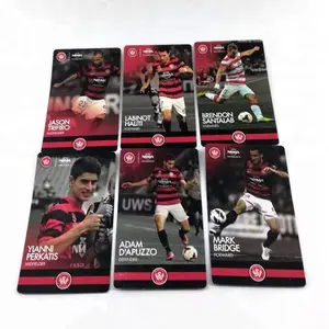 Folie Verpackung Für Japanische Fußball Baseball Basketball Günstige Custom Druck Magie Holographische Trading Karten Spiele