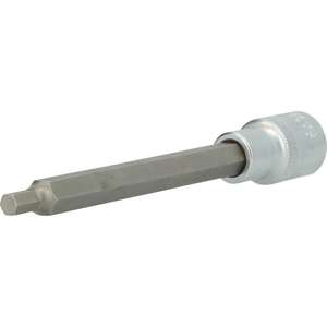 Brilliant Tools 1/2" hexagonal bit <b>socket</b>, 140 mm long, 6 mm - Product Image 1