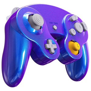 Carcasa de Repuesto con Botones para el Control de Nintendo GameCube - Acabado Cromado Brillante, Fácil Instalación - Product Image 4
