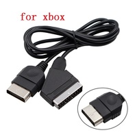 Câble Scart RGB de 1,8 m pour consoles de jeux vidéo rétro PS2/PS1//SEGA Mega Drive1/MD2/DC Dreamcast/Saturn/XBOX/XBOX 360, ventes d'usine