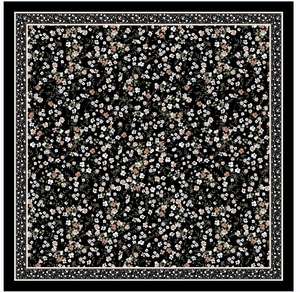 Vente en gros 110*110cm Voile imprimé Long Turban Châle Écharpe traditionnelle pour femmes musulmanes - Product Image 4