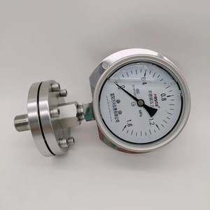 게이지 압력 100mm 부식 방지 스테인리스 스틸 다이어프램 압력 게이지 0-160KG 범위 및 1년 보증 - Product Image 4