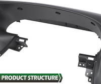 Bisel para Tablero Compatible con Ford F150/Ford Expedition 1997 1998 1999 2000 2001 2002 2003 Gris Grafito