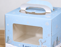 Boîtes à gâteaux personnalisées de luxe en carton ivoire biodégradable de qualité alimentaire, nouveau design, pour une expérience hors du commun