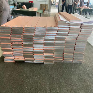 Barras Colectoras de Aluminio Revestidas de Cobre de 25% - 30% Cu, 16*4 25*5 60*15, Barra Colectora de Aluminio Recubierta de Cobre para Equipos Eléctricos - Product Image 4