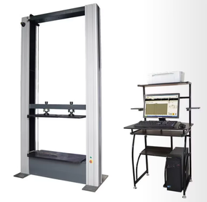 50KN ISO9969 Control de microordenador Anillo de tubo de plástico Máquina de prueba de rigidez Máquina de prueba de tracción Probador de flexibilidad de anillo - Product Image 1