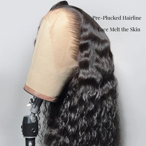 Perruque Lace Front en Cheveux Indiens Bruts HD, Perruque Full Lace 100% Cheveux Humains Vierges à Cuticules Alignées Sans Colle, Perruque Lace Frontal pour Femmes Noires - Product Image 2