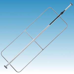 Barra de Carga de Tubo de Acero de 89''-105'' con Aro Soldado para Cabrestante - Product Image 1