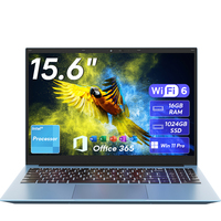 Ordinateur portable professionnel Intel N5100 15,6 pouces, 16 Go de RAM, 1 To SSD, WiFi 6, OEM ODM, vente en gros, bureau, commercial