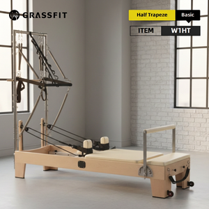 Matériel <span class=keywords><strong>de</strong></span> fitness personnalisé pour la gym : <span class=keywords><strong>Lit</strong></span> d'équilibre d'entraînement Pilates 2-en-1, Machine Reformer Pilates avec tour pour studio <span class=keywords><strong>de</strong></span> yoga et Pilates - Product Image 1