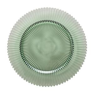 Grande assiette en verre <span class=keywords><strong>Origami</strong></span> créative transparente jetable fruits tapis de nourriture occidentale coloré ménage gros plats plante - Product Image 1