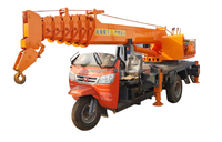 Camion grue à trois roues Camion grue Facteur prix et Offre Spéciale camion grue