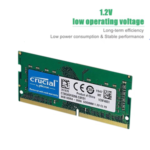 Crucial Laptop <span class=keywords><strong>DDR4</strong></span> <span class=keywords><strong>RAM</strong></span> <span class=keywords><strong>8GB</strong></span> SODIMM 260Pin Notebook Memoria Compatible con Intel AMD 3200 2400 2666MHz 2133MHz Función de NON-ECC - Product Image 4