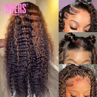 Pelucas frontales de encaje HD sin pegamento de cabello virgen 13x4, Peluca lisa sin pegamento de cabello virgen vietnamita, Pelucas de encaje pre-arrancadas con reflejos