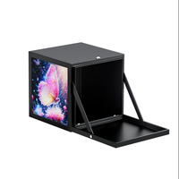 Nueva Caja de Reparto de Comida LED a Todo Color con Pantalla para Publicidad