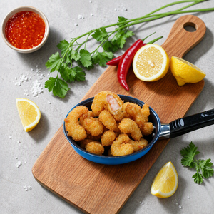 Wholesale Frozen Popcorn Shrimp Crispy Panko Breaded Bite Size <strong>Prawn</strong> Seafood Appetizer for Restaurant Bar Party - Product Image 5