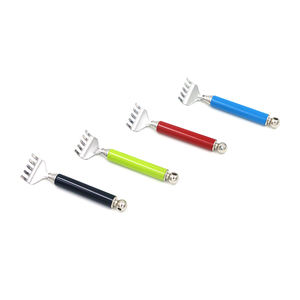 Grattoir dorsal manuel en acier inoxydable, <span class=keywords><strong>mini</strong></span>, réglable en longueur, portable, extensible, outil de massage - Product Image 1