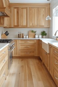 Armoires de <span class=keywords><strong>cuisine</strong></span> en bois massif américain de qualité supérieure pour la rénovation de villas, solutions de rangement vintage pour toute la maison - Product Image 5
