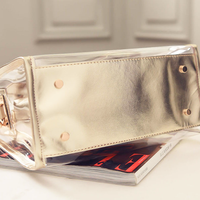 2025 Sac à Bandoulière Transparent en Gelée Tendance pour Plage, Vente Chaude, Grand, de Bonne Qualité, Personnalisable avec Logo, Sacs à Main pour Femmes d'Été