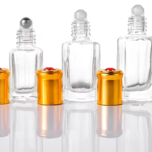 Alta calidad 3ml 6ml 9ml 10ml 12ml anís estrellado aceite esencial Perfume agua colores bola botella vacía con tapón de rosca - Product Image 2