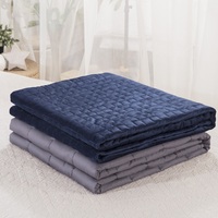 Couverture de couette molletonnée en Minky, personnalisée, Premium, amovible, pondérée, autisme