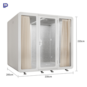Easy to Install Soundproof Modern, Home Cubicle Portable Office Cabin Soundproof Cabin <b>Sleeping</b> Cabin Mobile <b>Sleeping</b> Room - Product Image 6