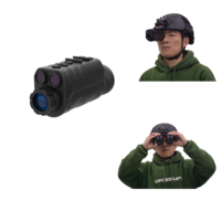 Optique à porter sur la tête NVGB07, étanche IP54, zoom 1X et 6X, monoculaire double avec double éclairage IR