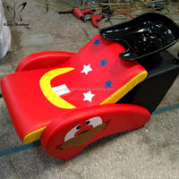 Chaise de shampooing d'éléphant d'enfants avec la chaise de lavage de cheveux de Offre Spéciale de plomberie chaise de shampooing de salon