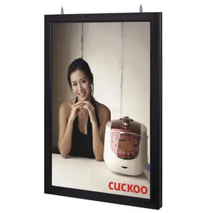 advertising display ultra-thin guangzhou super slim metal portable photo studio aluminum profile exhibition light box