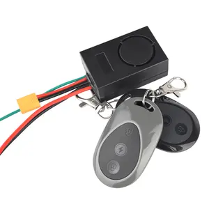 X60 connector anti-theft alarm system 36V-55V remote control anti-theft alarm for ninebot Max G30 Electric Scooter spare parts