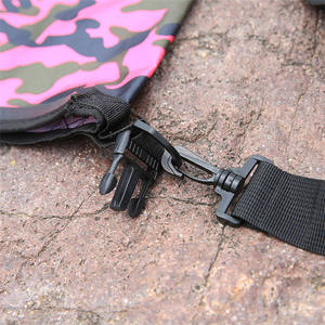 Suministro directo de fábrica 15L Camuflaje Almacenamiento portátil Bolsa de cubo impermeable Mochila deportiva para playa Rafting Buceo - Product Image 3