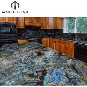 Granite bleu lémurien rare et luxueux pour plan de travail - Product Image 1