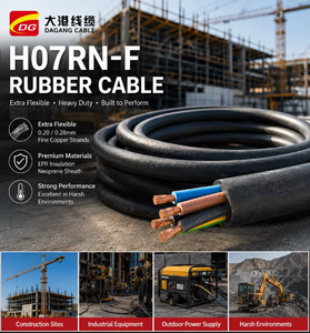 <span class=keywords><strong>Cable</strong></span> Flexible con Aislamiento de Goma H05RN-F H07RN-F de 2, 3, 4, 5 Núcleos, 4mm2, 6mm2, 10mm2, 16mm2, 25mm2, 35mm2, <span class=keywords><strong>50mm2</strong></span>, 70mm2, 95mm2, 120mm2 - Product Image 5