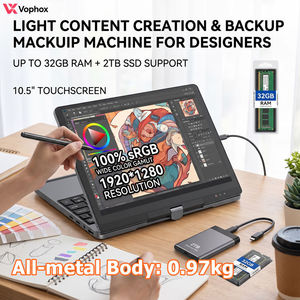 Portátil OEM de 10.5 Pulgadas, 100% SRGB, Pantalla Táctil 360°, hasta 32GB, 2TB, para Creadores de Contenido, Diseño y Copias de Seguridad - Product Image 1