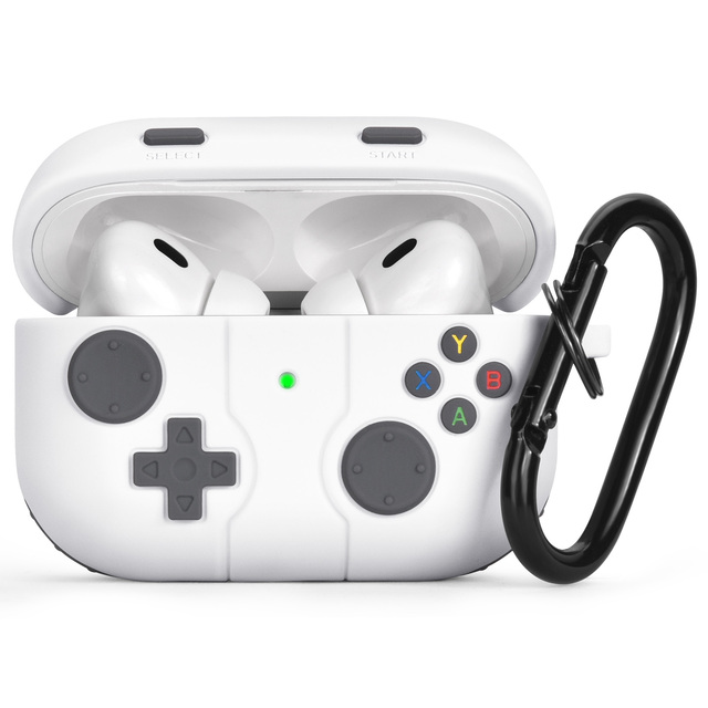 New Fashion Classic Game Player Design Console Silicone Headphone Cover for Airpod Pro 2 3 With Keychain Hole