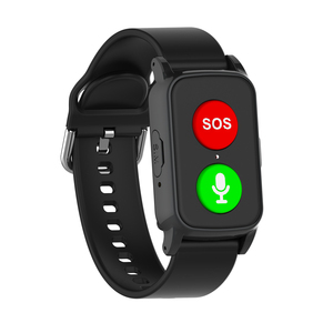 Bracelet de suivi GPS avec alerte de chute, étanche IP67, 4G, bouton SOS, appel d'urgence, température, application Android <span class=keywords><strong>GSM</strong></span>/GPRS pour personnes âgées - Product Image 1