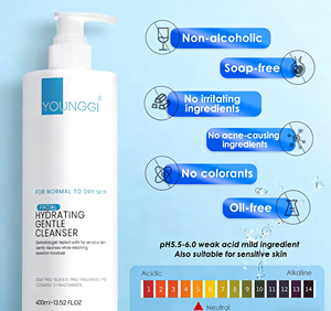 Limpiador <span class=keywords><strong>Facial</strong></span> de Bajo pH, Hidratante con Aminoácidos - Product Image 1