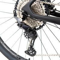 Vélo de montagne tout-terrain spécial 12 vitesses en fibre de carbone, freins à disque hydrauliques, roues de 29 pouces, style Jaguar, alliage d'aluminium haute vitesse