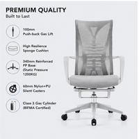 Chaise de bureau en maille plastique avec support lombaire, chaise de bureau ergonomique pour table de travail