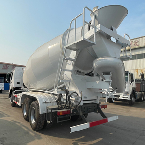 Camión Mezclador de Concreto HOWO 6x4 de 10-12cbm de <span class=keywords><strong>Segunda</strong></span> <span class=keywords><strong>Mano</strong></span>, 371HP, Euro 2, Camión Mezclador de Cemento de Uso Pesado a Precio Económico - Product Image 4