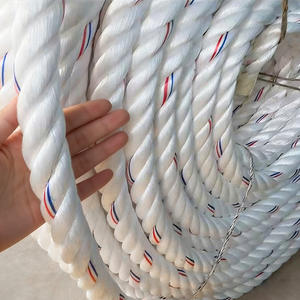 Cuerda de PP Trenzada de 3 Hilos de Color, Marca del Fabricante, Suministro Directo, Ligera y Resistente al Desgaste para Aplicaciones Industriales Diarias - Product Image 1