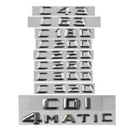 Emblème de calandre de voiture personnalisé en ABS pour W212 W202 W211 W210 W205 CLA CLS GLK
