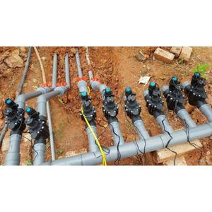 Válvula solenoide de riego de 1.5 pulgadas con revestimiento de plástico y goma, control automático de agua para exteriores, para campos, jardines y céspedes - Product Image 5